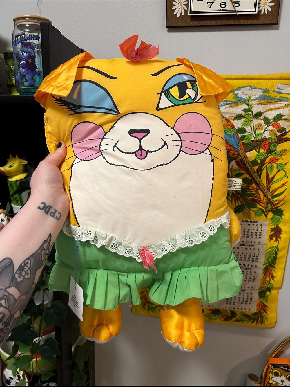 1985 Pillow People Little Sleepurr Plush Doll Toy